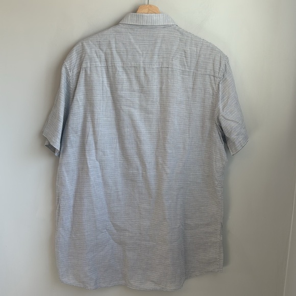 TRAVIS MATHEW PREMIUM COTTON BUTTON DOWN SHORT SLEEVE - Picture 5 of 7